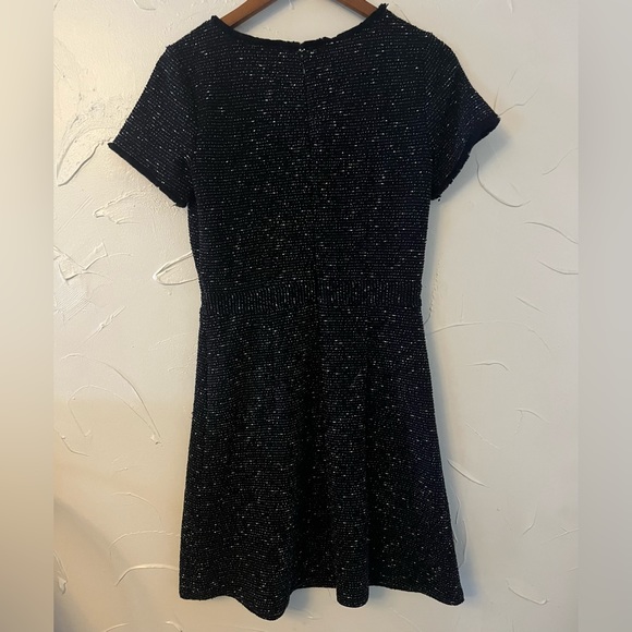 Loft Tweed Fit and Flare Casual Dress Size 2 - Picture 4 of 12